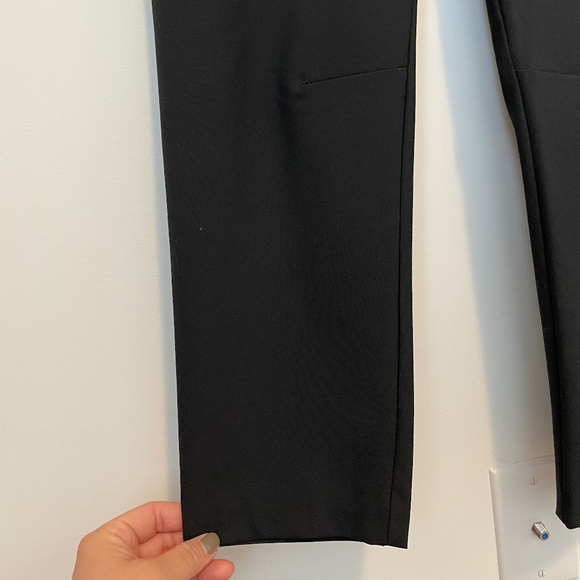 Zara black jogger style tapered pull on pants - Picture 4 of 6